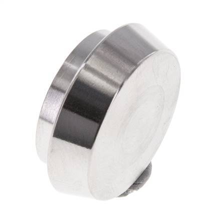 Tapa 22mm Boquilla cónica DN 10 Acero inoxidable DIN 11851