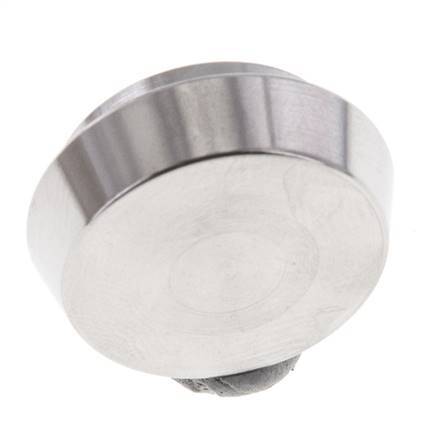Tapa 22mm Boquilla cónica DN 10 Acero inoxidable DIN 11851