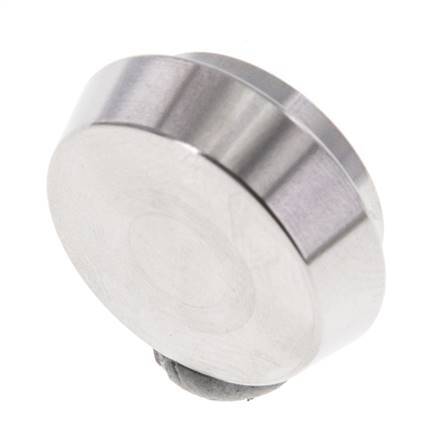 Tapa 22mm Boquilla cónica DN 10 Acero inoxidable DIN 11851