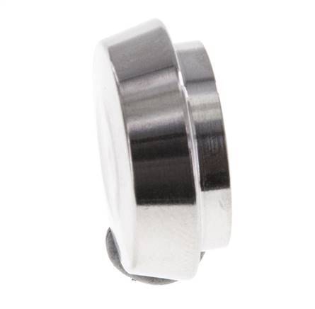 Tapa 22mm Boquilla cónica DN 10 Acero inoxidable DIN 11851