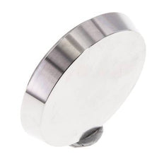 Tapa final 68mm Boquilla cónica DN 50 Acero inoxidable DIN 11851