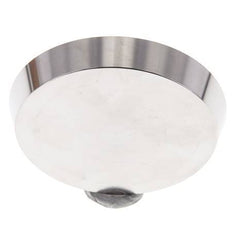 Tapa final 68mm Boquilla cónica DN 50 Acero inoxidable DIN 11851