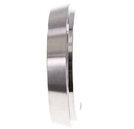 Tapa final 68mm Boquilla cónica DN 50 Acero inoxidable DIN 11851