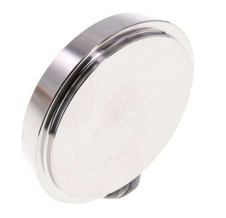 Tapa final 68mm Boquilla cónica DN 50 Acero inoxidable DIN 11851