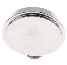 Tapa final 68mm Boquilla cónica DN 50 Acero inoxidable DIN 11851