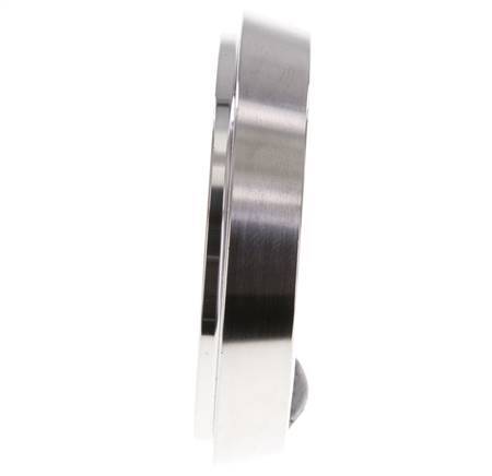 Tapa final 68mm Boquilla cónica DN 50 Acero inoxidable DIN 11851