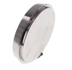 Tapa final 86mm Boquilla cónica DN 65 Acero inoxidable DIN 11851