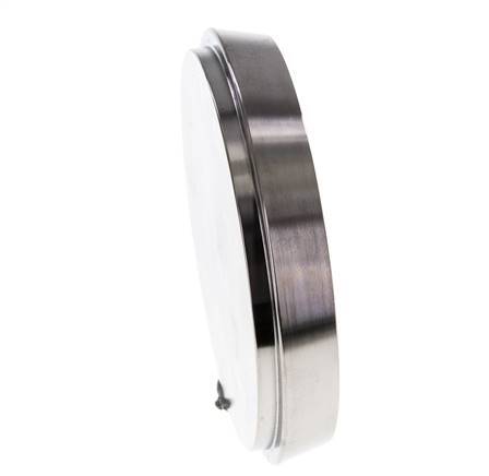 Tapa final 86mm Boquilla cónica DN 65 Acero inoxidable DIN 11851