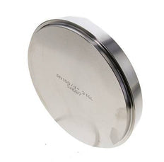 End Cap 121mm Cone Nozzle DN 100 Stainless Steel DIN 11851