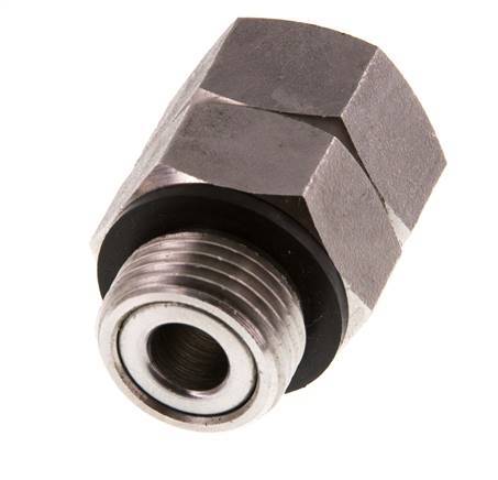 Junta Rotativa G1/2'' Hembra x Macho Agua Caliente Acero Inoxidable FKM 30bar (421.5psi)