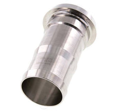 Accesorio sanitario (lácteo) Cono de 68 mm x pilar de manguera de 50 mm Acero inoxidable