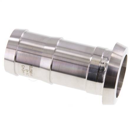 Racor Sanitario (Lácteo) Cono 56mm x 40 mm Manguera Pilar Acero Inoxidable