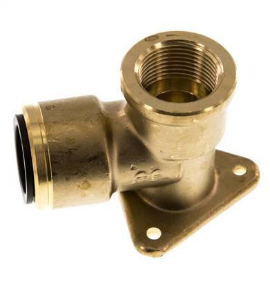 Enchufe de pared G3/4'' Hembra x 22 mm Latón a presión 16bar (224,8psi)