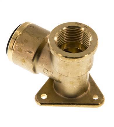 Enchufe de pared G3/4'' Hembra x 22 mm Latón a presión 16bar (224,8psi)