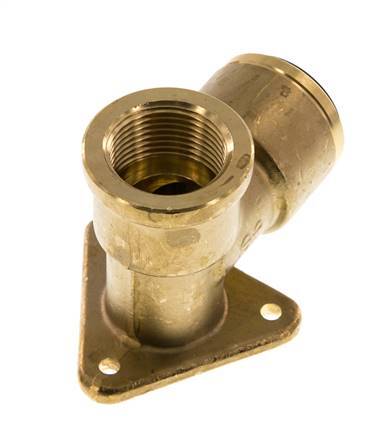 Enchufe de pared G3/4'' Hembra x 22 mm Latón a presión 16bar (224,8psi)