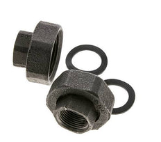 Racor de bomba Rp3/4'' x G 1 1/4 pulgadas Hierro fundido Junta plana NBR 20bar (281.0psi)