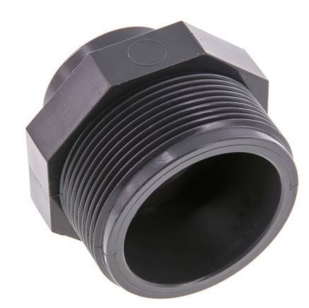 Reducing Ring Rp1'' Female x G2'' Male PVC-U 16bar (224.8psi) EN 1452-3 [2 Pieces]