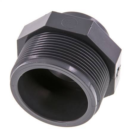 Reducing Ring Rp1'' Female x G2'' Male PVC-U 16bar (224.8psi) EN 1452-3 [2 Pieces]