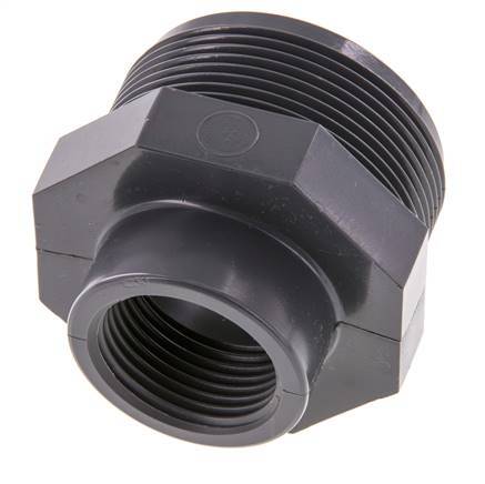 Reducing Ring Rp1'' Female x G2'' Male PVC-U 16bar (224.8psi) EN 1452-3 [2 Pieces]