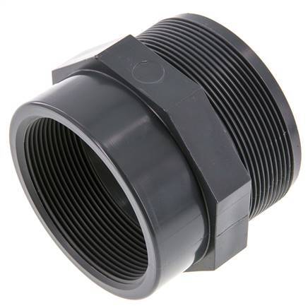 Anillo reductor Rp2 1/2'' Hembra x G3'' Macho PVC-U 16bar (224.8psi) EN 1452-3
