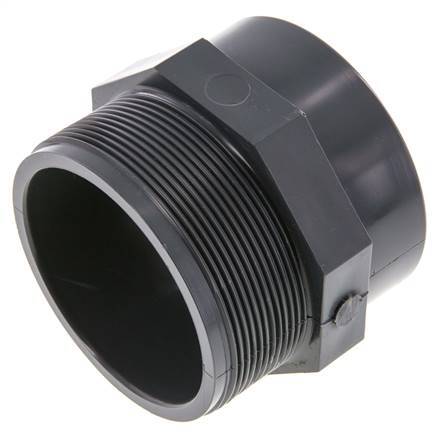 Anillo reductor Rp2 1/2'' Hembra x G3'' Macho PVC-U 16bar (224.8psi) EN 1452-3