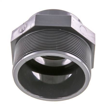 Anillo reductor Rp2'' Hembra x G3'' Macho PVC-U 16bar (224.8psi) EN 1452-3