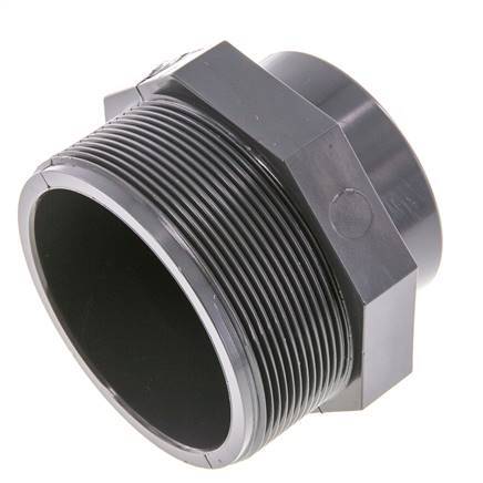 Anillo reductor Rp2'' Hembra x G3'' Macho PVC-U 16bar (224.8psi) EN 1452-3