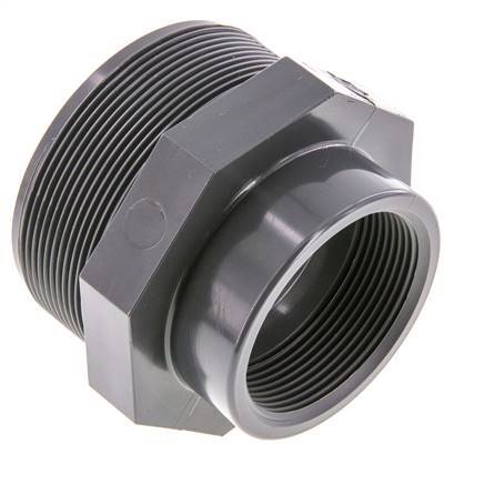 Anillo reductor Rp2'' Hembra x G3'' Macho PVC-U 16bar (224.8psi) EN 1452-3