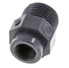 Reducing Ring Rp3/8'' Female x G3/4'' Male PVC-U 16bar (224.8psi) EN 1452-3 [5 Pieces]