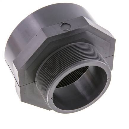 Adaptador reductor G3'' Macho x Rp4'' Hembra PVC-U 16bar (224.8psi) EN 1452-3