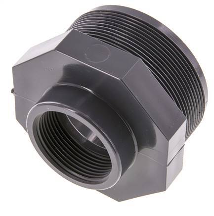 Anillo reductor Rp1 1/2'' Hembra x G3'' Macho PVC-U 16bar (224.8psi) EN 1452-3
