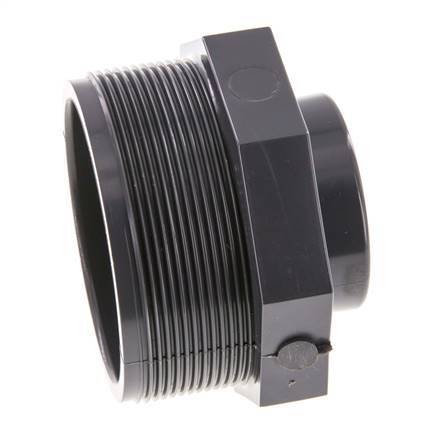 Anillo reductor Rp1 1/2'' Hembra x G3'' Macho PVC-U 16bar (224.8psi) EN 1452-3