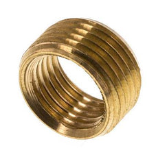 Reducing Ring G1/4'' Female x G3/8'' Male Brass 75bar (1053.75psi) [10 Pieces]