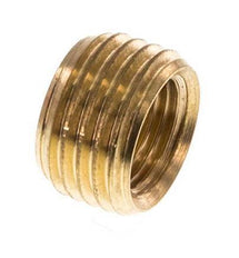 Reducing Ring G1/8'' Female x G1/4'' Male Brass 100bar (1405.0psi) [10 Pieces]
