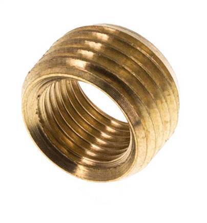Reducing Ring G1/8'' Female x G1/4'' Male Brass 100bar (1405.0psi) [10 Pieces]