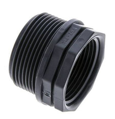 Anillo reductor G1 1/4'' hembra x G1 1/2'' Macho Polipropileno (pp) 10bar (140.5psi) FDA 50mm Hex.