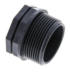 Anillo reductor G1 1/4'' hembra x G1 1/2'' Macho Polipropileno (pp) 10bar (140.5psi) FDA 50mm Hex.