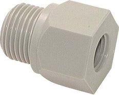 Anillo reductor G1/2'' Hembra x G1'' Hembra PVDF 10bar (140.5psi) FDA 43mm Hex.