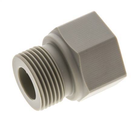Anillo Reductor G1/2'' Hembra x G3/4'' Macho Polipropileno (pp) 10bar (140.5psi) FDA 32mm Hex.