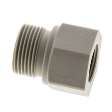 Anillo Reductor G1/2'' Hembra x G3/4'' Macho Polipropileno (pp) 10bar (140.5psi) FDA 32mm Hex.