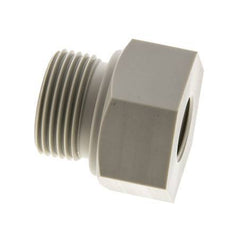 Anillo Reductor G1/2'' Hembra x G1'' Macho Polipropileno (pp) 10bar (140.5psi) FDA 43mm Hex.