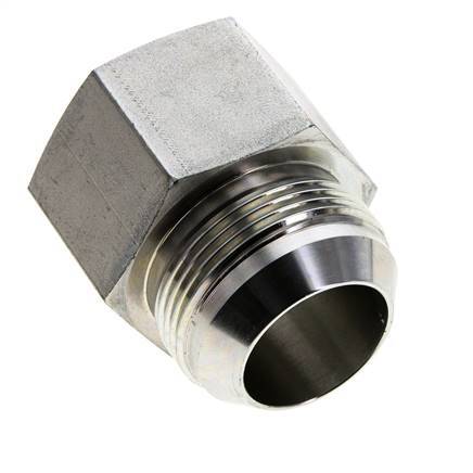 JIC Reducing Nipple G1'' Female x UN 1-5/8''-12 Male Steel 140bar (1967.0psi)