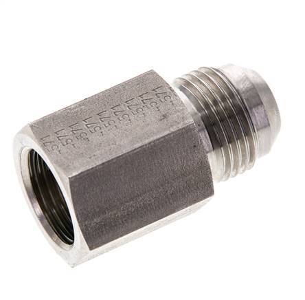 Racor Reductor JIC G1/2'' Hembra x UNF 7/8''-14 Macho Acero Inoxidable 210bar (2950.5psi)