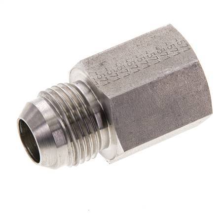 Racor Reductor JIC G1/2'' Hembra x UNF 7/8''-14 Macho Acero Inoxidable 210bar (2950.5psi)