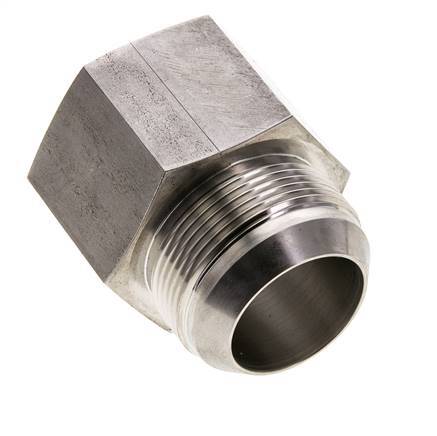 Racor Reductor JIC G1 1/2'' Hembra x UN 1-7/8''-12 Macho Acero Inoxidable 105bar (1475.25psi)