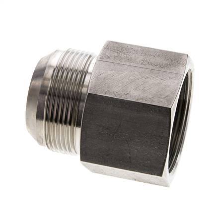 Racor Reductor JIC G1 1/2'' Hembra x UN 1-7/8''-12 Macho Acero Inoxidable 105bar (1475.25psi)