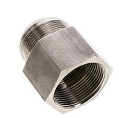 Racor Reductor JIC G1 1/2'' Hembra x UN 1-7/8''-12 Macho Acero Inoxidable 105bar (1475.25psi)