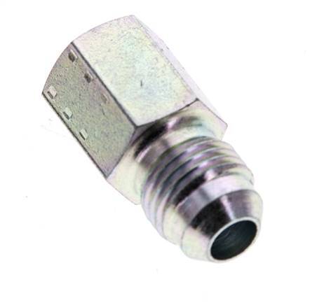 Racor Reductor JIC G1/8'' Hembra x UNF 1/2''-20 Macho Acero 275bar (3863.75psi)
