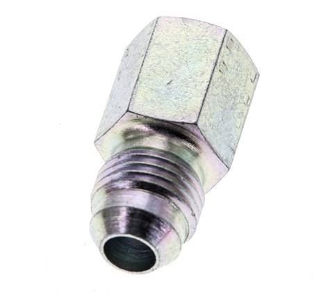 Racor Reductor JIC G1/8'' Hembra x UNF 1/2''-20 Macho Acero 275bar (3863.75psi)
