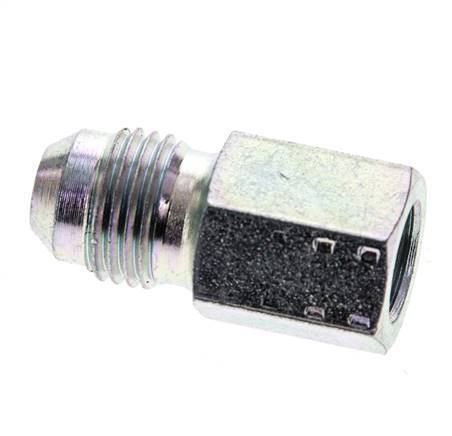 Racor Reductor JIC G1/8'' Hembra x UNF 1/2''-20 Macho Acero 275bar (3863.75psi)